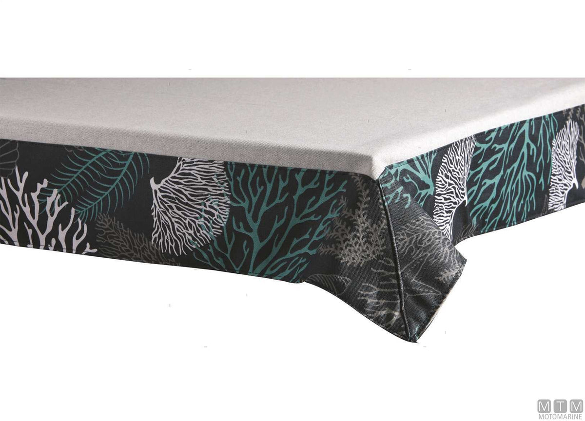 Stain-resistant tablecloth MB Coastal 115x100 cm, ecru - original photo Motomarine Srl