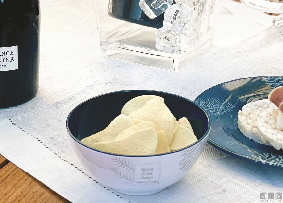 Set of bowls MB Living, 6 pieces - original photo Motomarine Srl