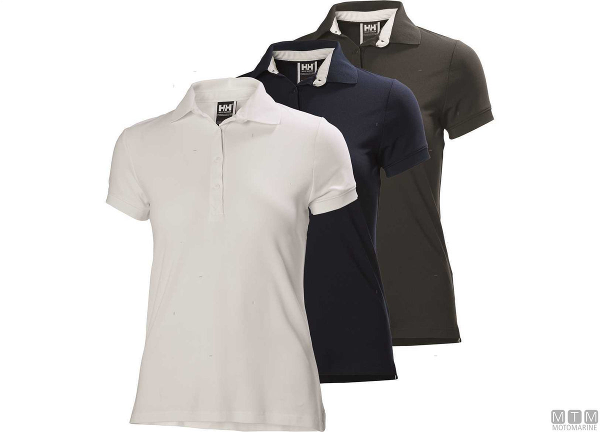 H/H Crewline women's polo shirt 597 navy blue S - original photo Motomarine Srl