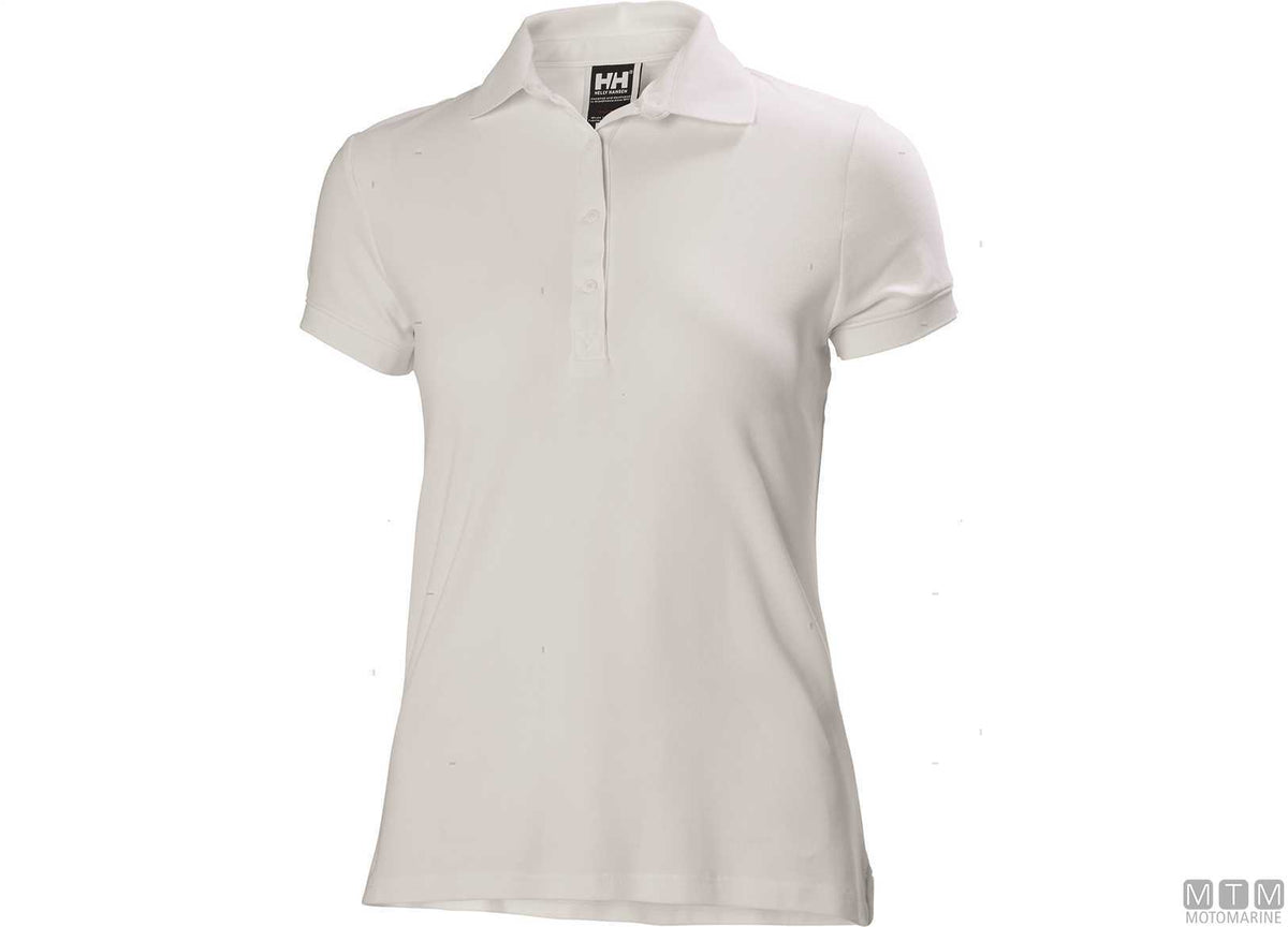 H/H Crewline women's polo shirt 001 white L - original photo Motomarine Srl