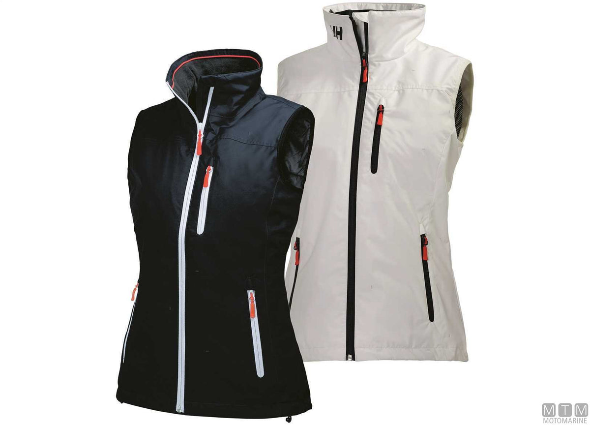 H/H Crew Midlayer Women's Vest 597 Navy Blue L - original photo Motomarine Srl