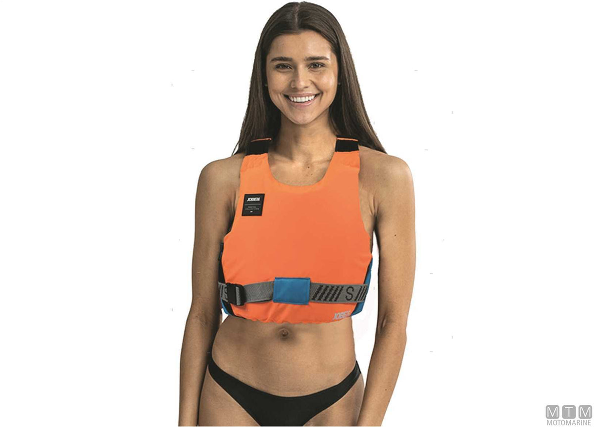 Jobe Short buoyancy vest ISO 50N XL orange - original photo Motomarine Srl