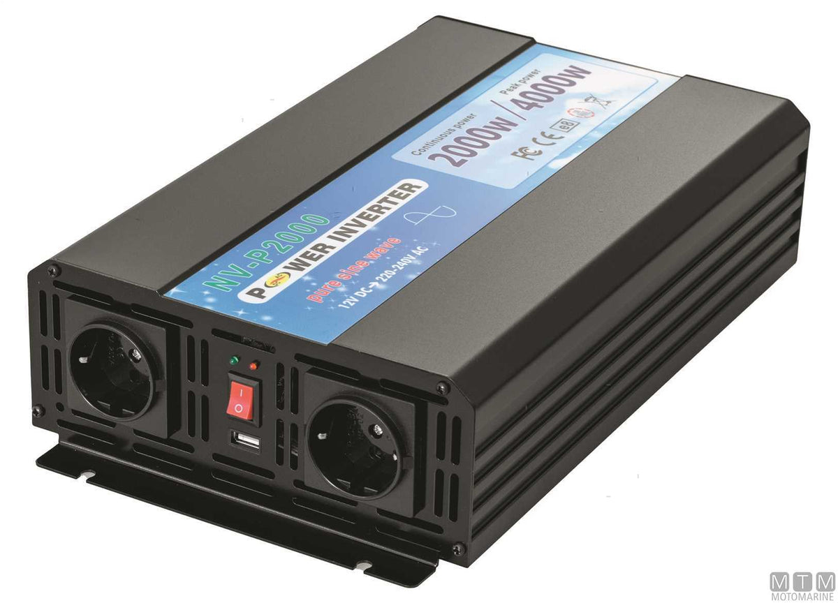 ES100 NVP-2000W Inverter 12V - original photo Motomarine Srl