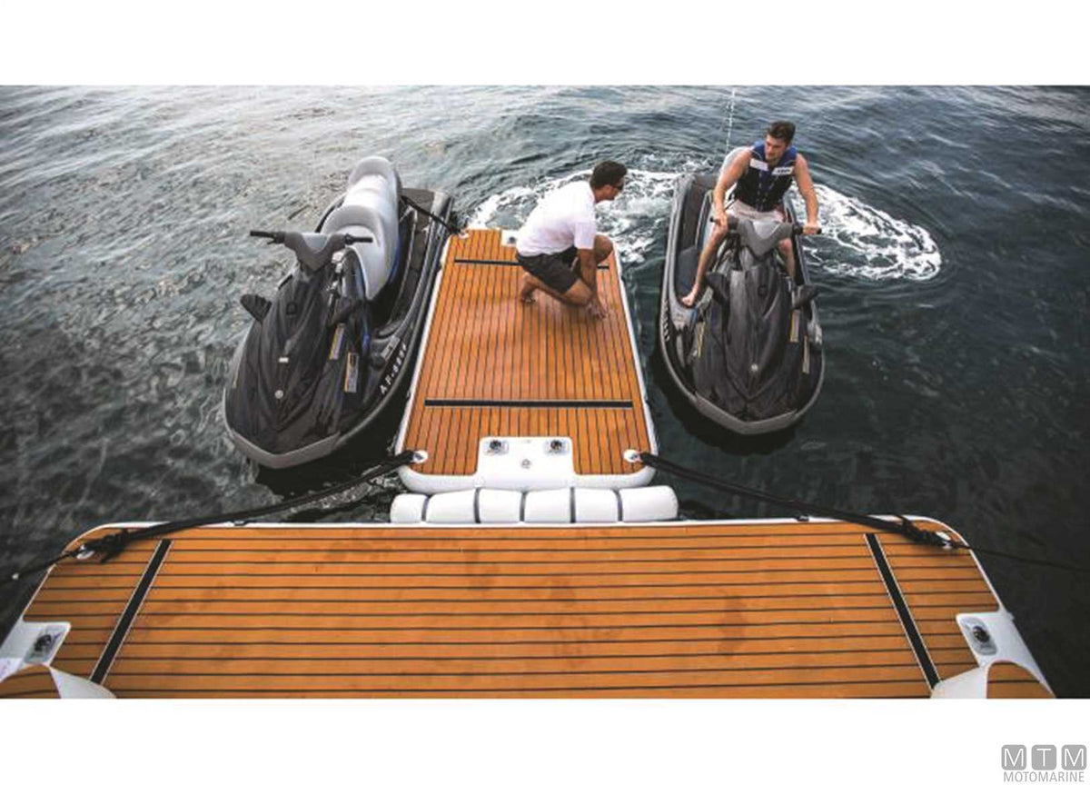 Tiki platform 150x200 - original photo Motomarine Srl
