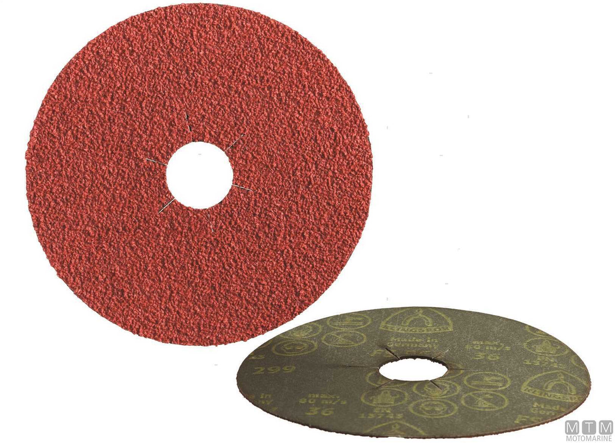 MET EVO fiber disc P24 Ø115 mm - original photo Motomarine Srl
