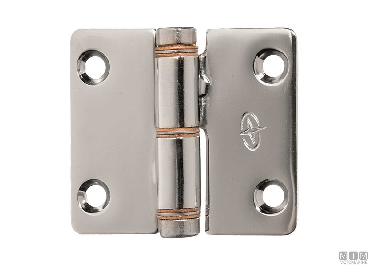 ROCA friction hinge 50x59 mm in stainless steel 316 - original photo Motomarine Srl