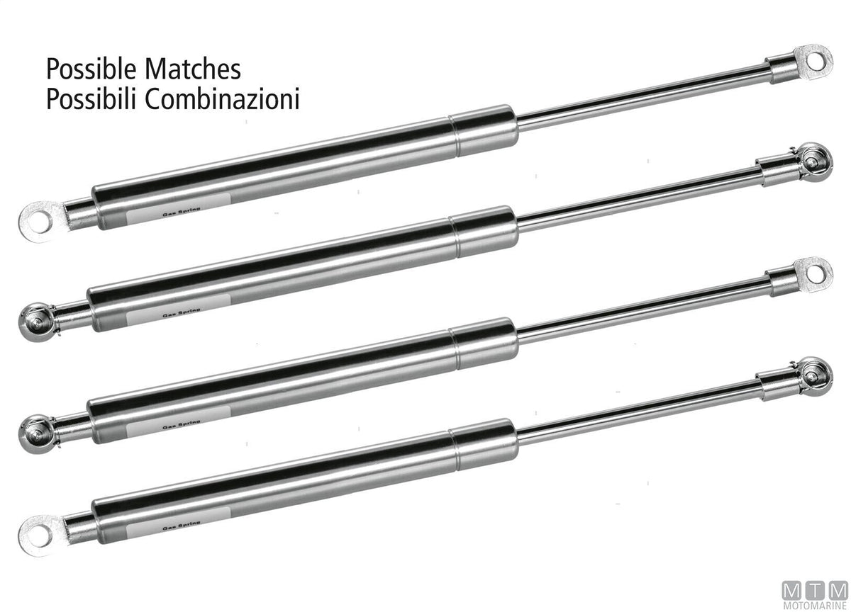 Springlift spring L200 mm 5 kg in stainless steel - original photo Motomarine Srl