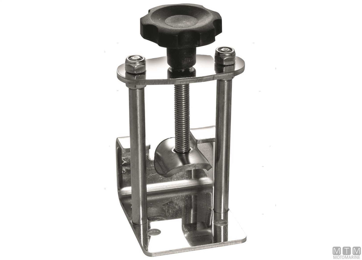 Aster tilting chain bow roller 330 mm, stainless steel 316 - original photo Motomarine Srl