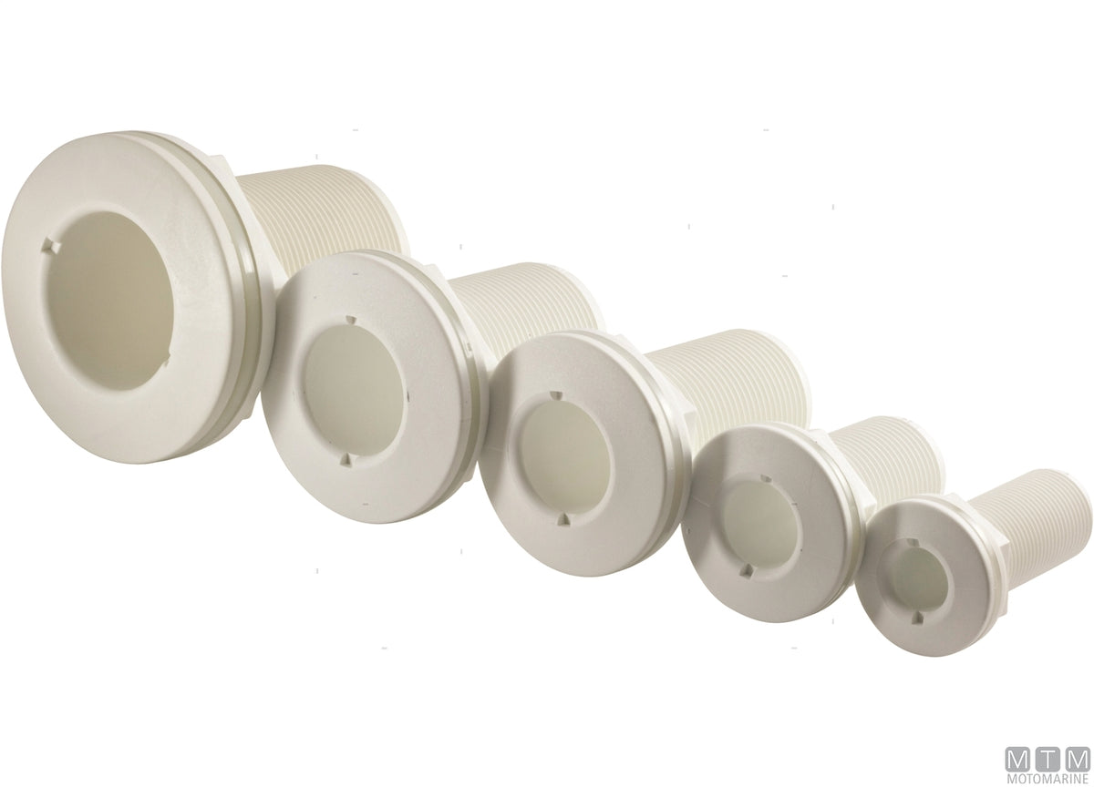 Trudesign threaded through-hull fitting 2" - original photo Motomarine Srl