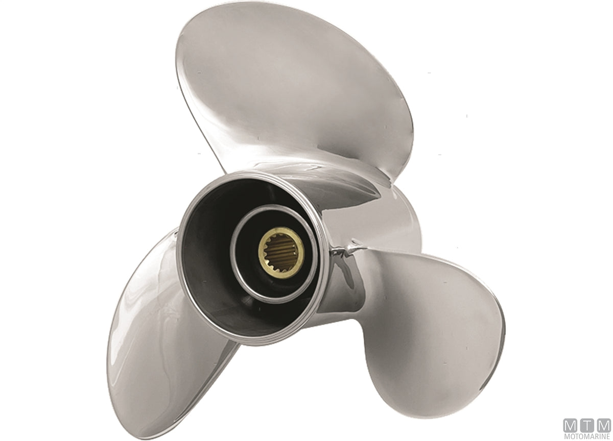 Alice propeller 3 blades stainless steel 15x15 - original photo Motomarine Srl