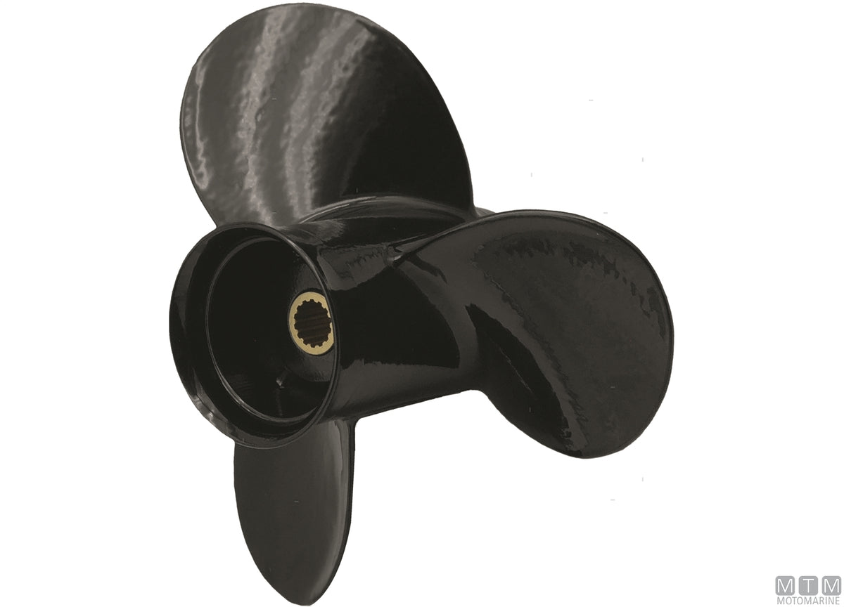 Alice propeller for Tohatsu 3-blade aluminum 9 1/4X12 - original photo Motomarine Srl