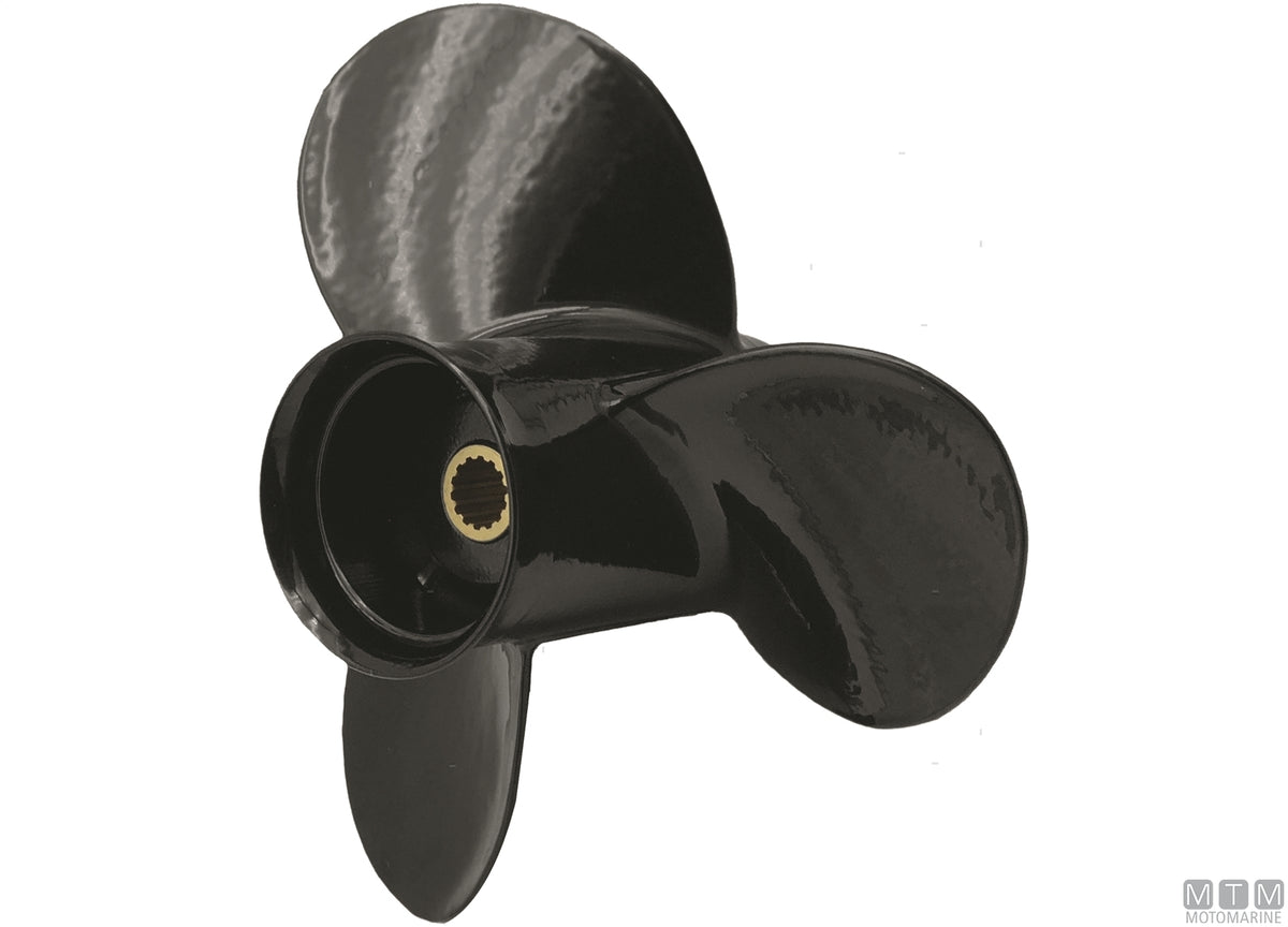 Alice propeller for Mercury 3 blades aluminum 9 1/4x10 - original photo Motomarine Srl