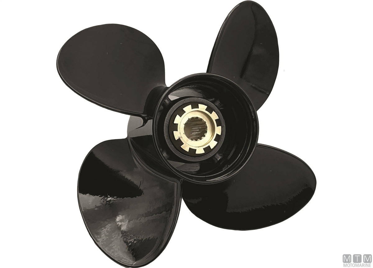 Alice propeller for Mercury 3 blades aluminum 10 3/4x12 - original photo Motomarine Srl
