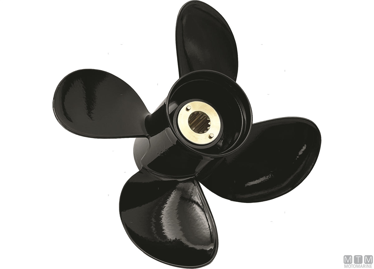 Alice propeller for Mercury 3 blades aluminum 9 1/4x10 - original photo Motomarine Srl