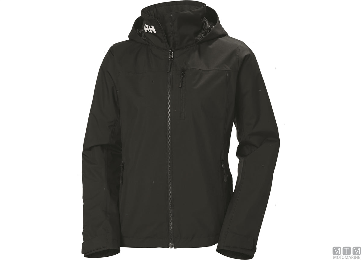 H/H Crew Midlayer 2.0 hooded jacket women's 990 black L - original photo Motomarine Srl