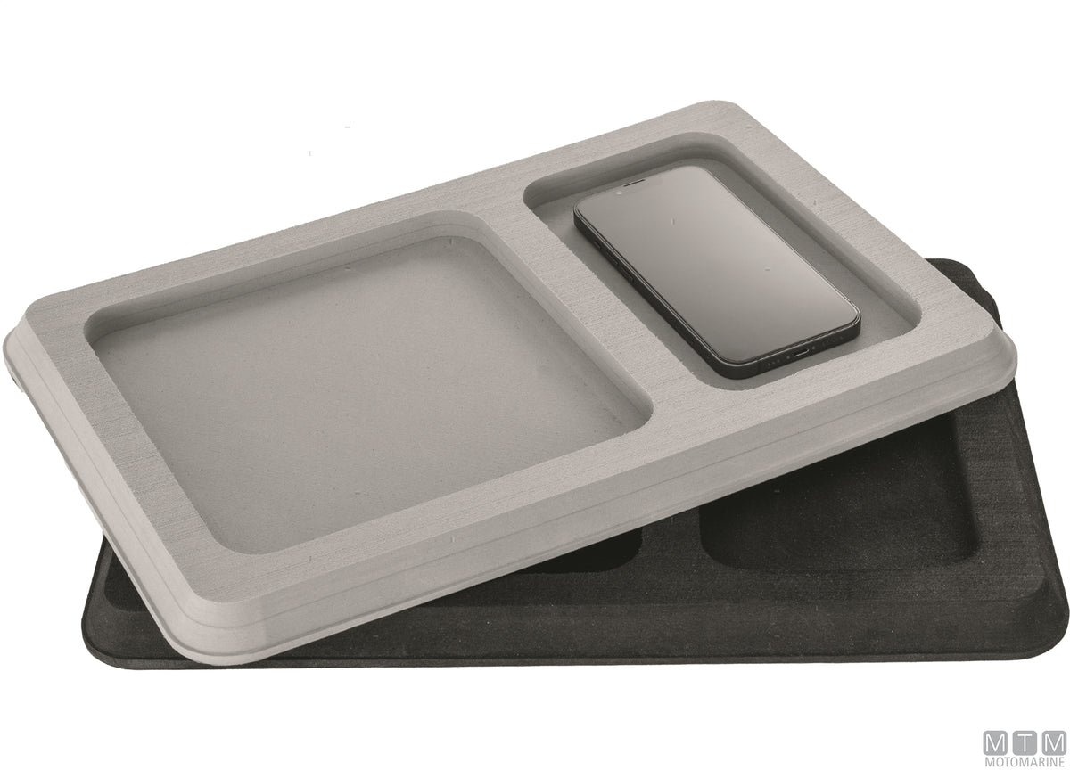 EVA storage tray black 25x17 cm - original photo Motomarine Srl