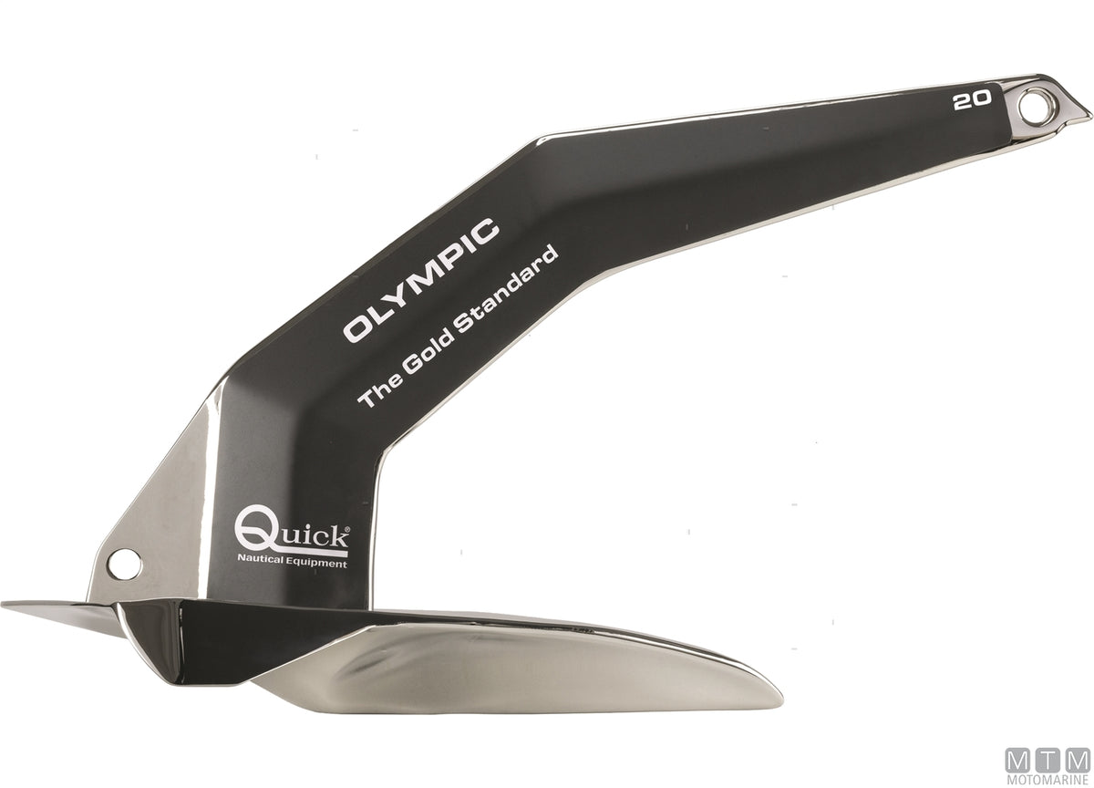 Olympic anchor 7 kg stainless steel 316 - original photo Motomarine Srl