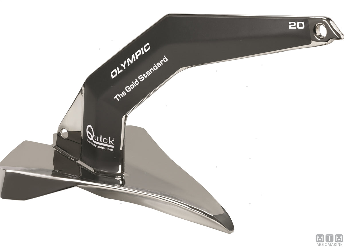 Olympic anchor 26 kg stainless steel 316 - original photo Motomarine Srl