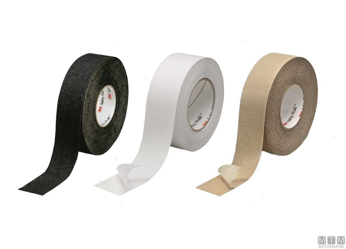 Non-slip strip 3M Safety Walk H50 mm L18 m transparent - original photo Motomarine Srl