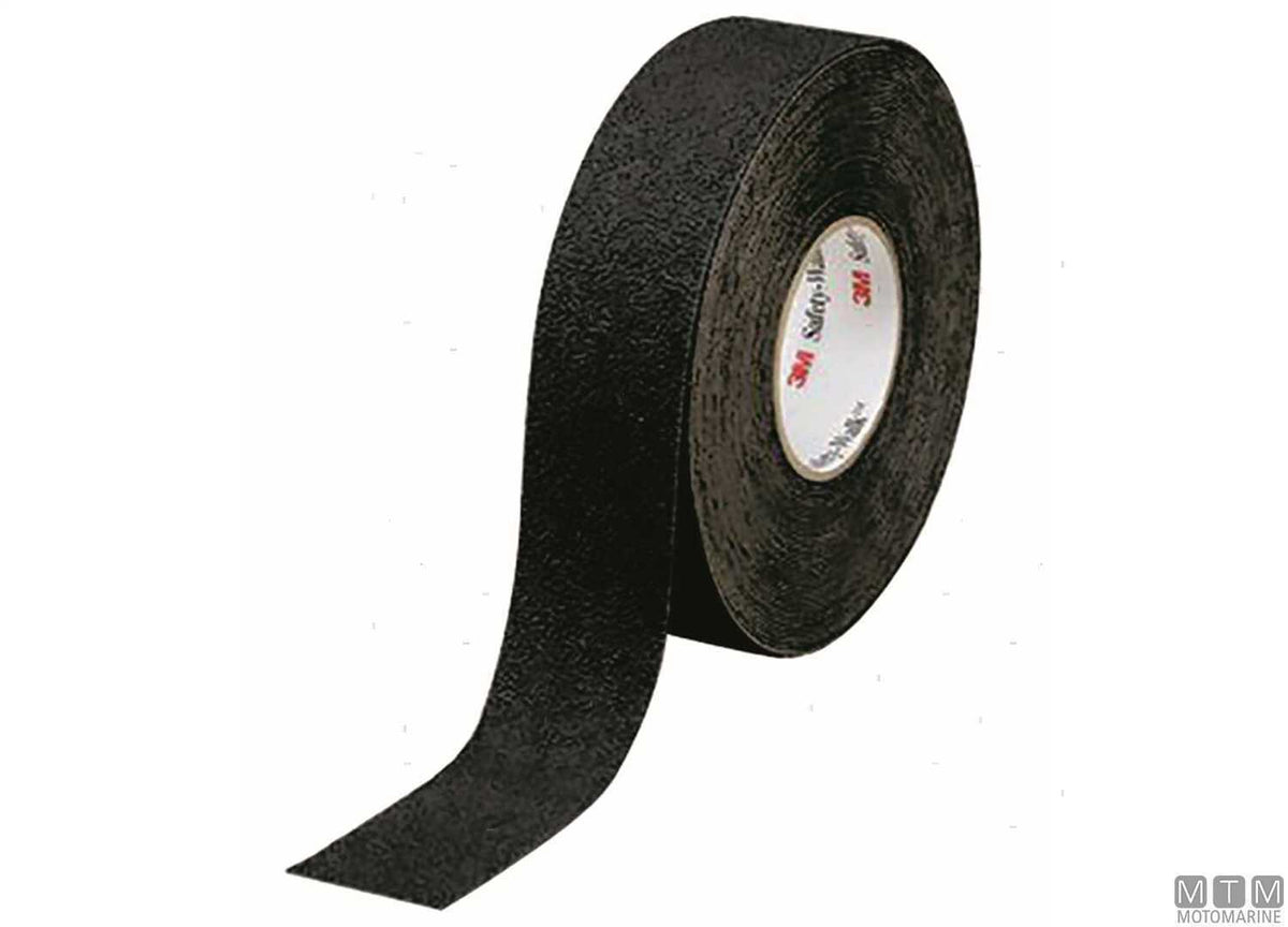 Non-slip strip 3M Safety Walk Resilient H25 mm L18.3 m black - original photo Motomarine Srl