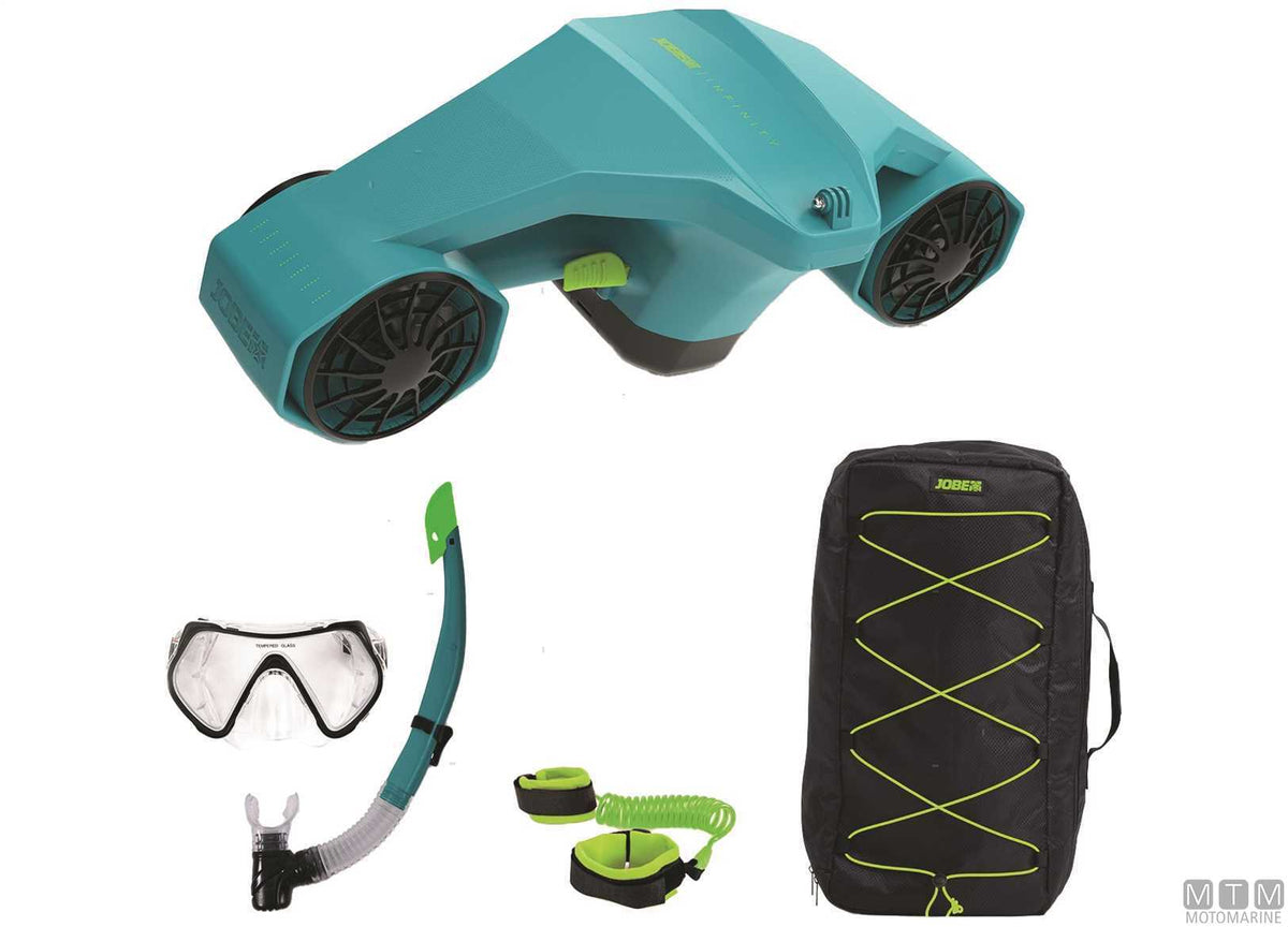 Jobe Infinity Package underwater scooter - original photo Motomarine Srl