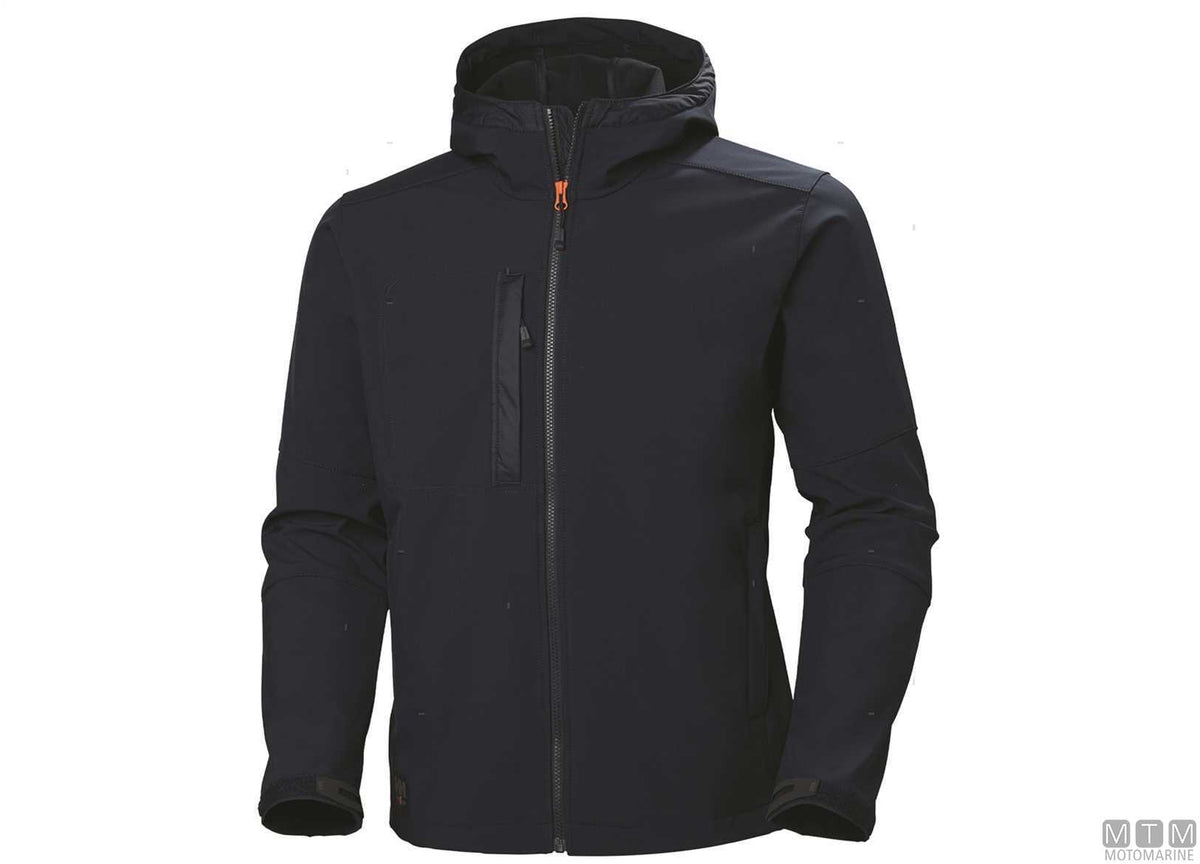 H/H Kensington Softshell Hooded Jacket 990 black M - original photo Motomarine Srl