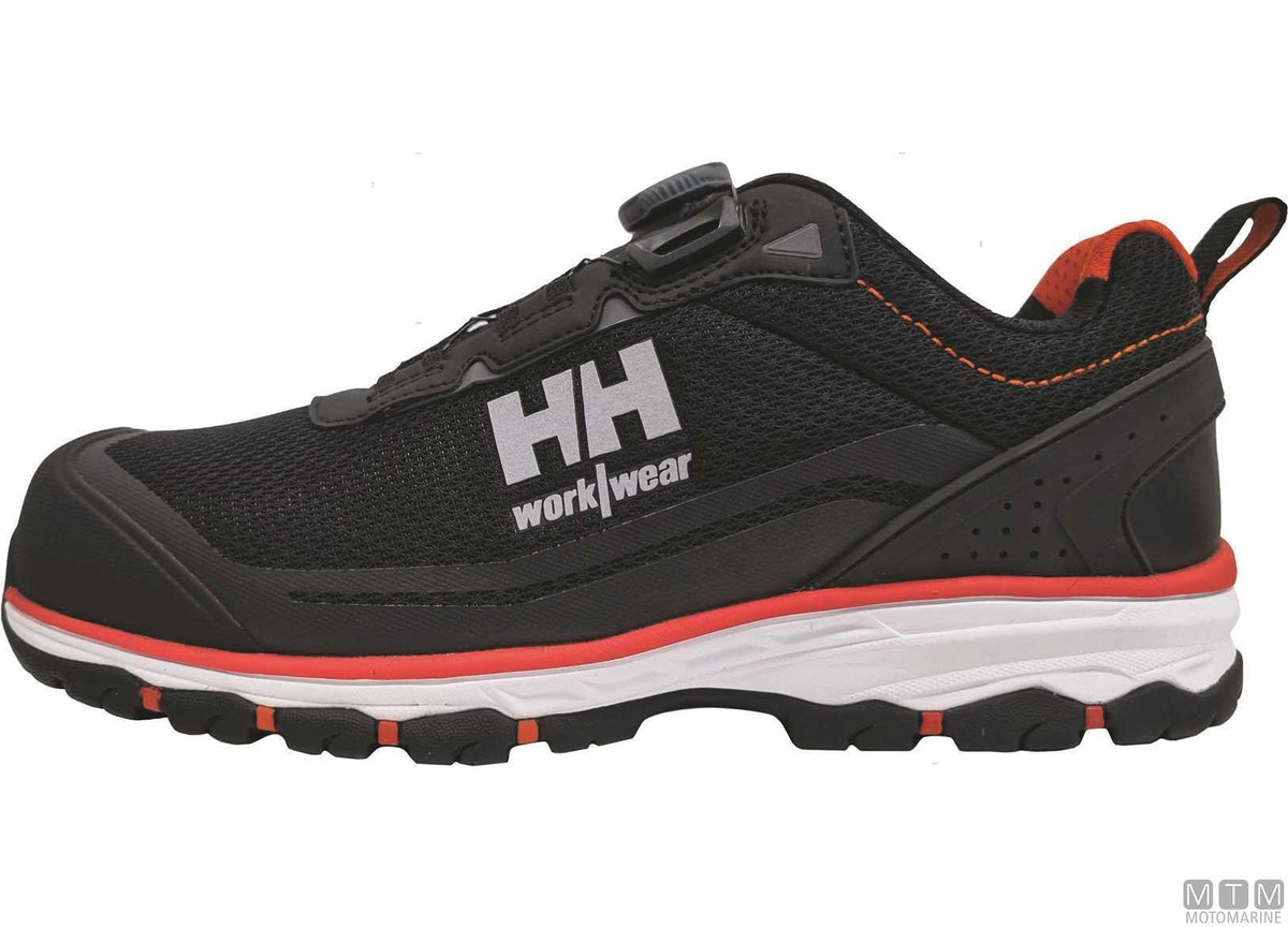 Boa H/H WW Chelsea 992 black/orange safety shoes 44 - original photo Motomarine Srl