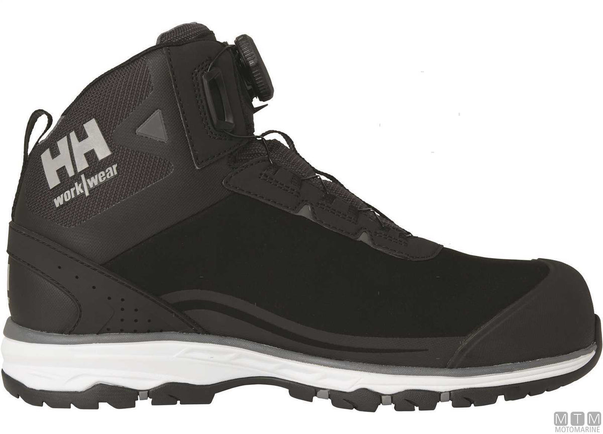 Boa H/H WW Chelsea Mid 930 black safety shoes 44 - original photo Motomarine Srl
