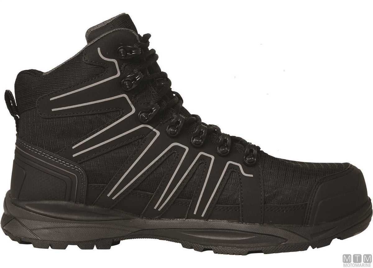 H/H WW Manchester Mid 930 black safety shoes 40 - original photo Motomarine Srl