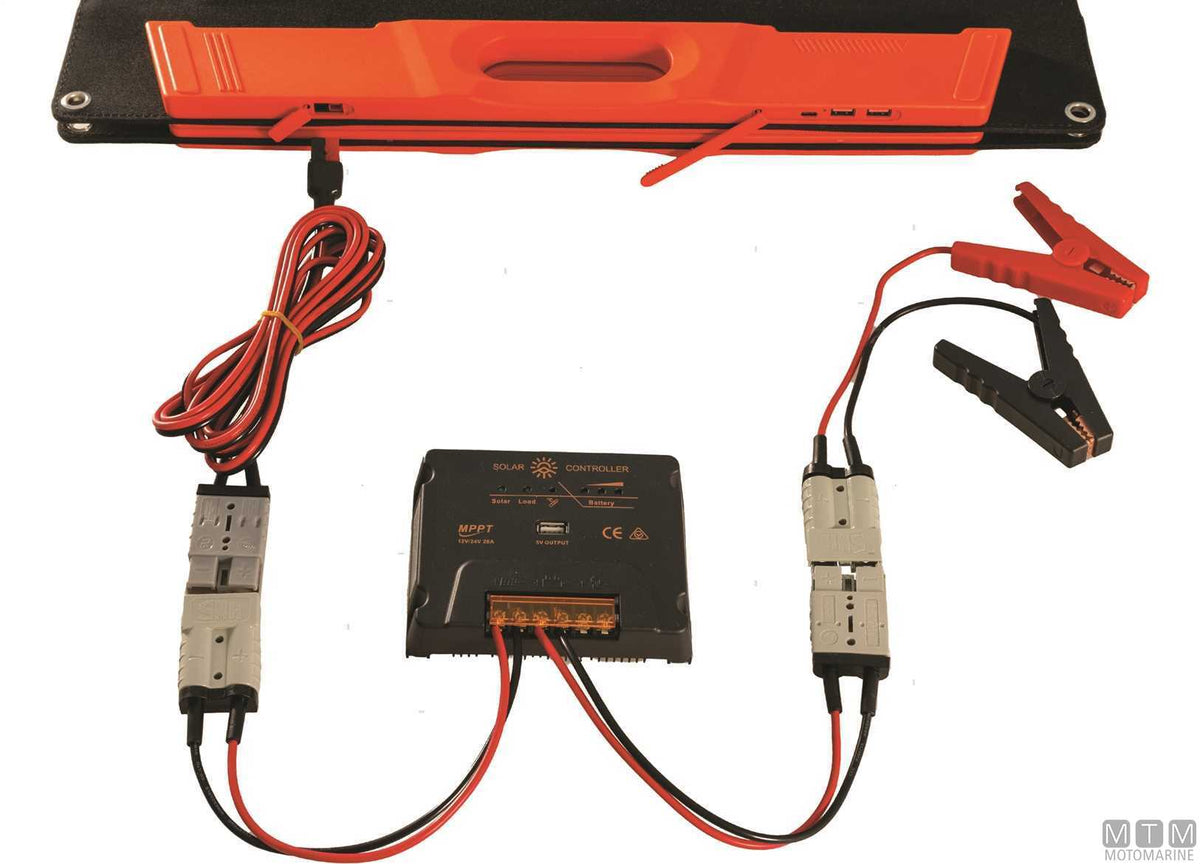 Portable Solar Panel 100 W - original photo Motomarine Srl