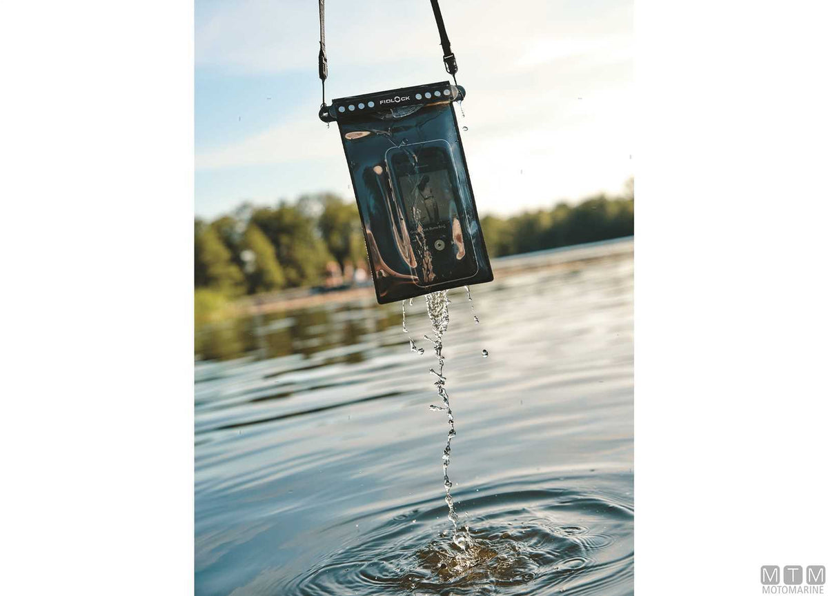 Fidlock Dry Bag Medium black waterproof case - original photo Motomarine Srl