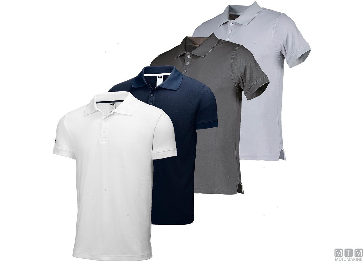 H/H Crewline polo shirt 597 navy blue L - original photo Motomarine Srl