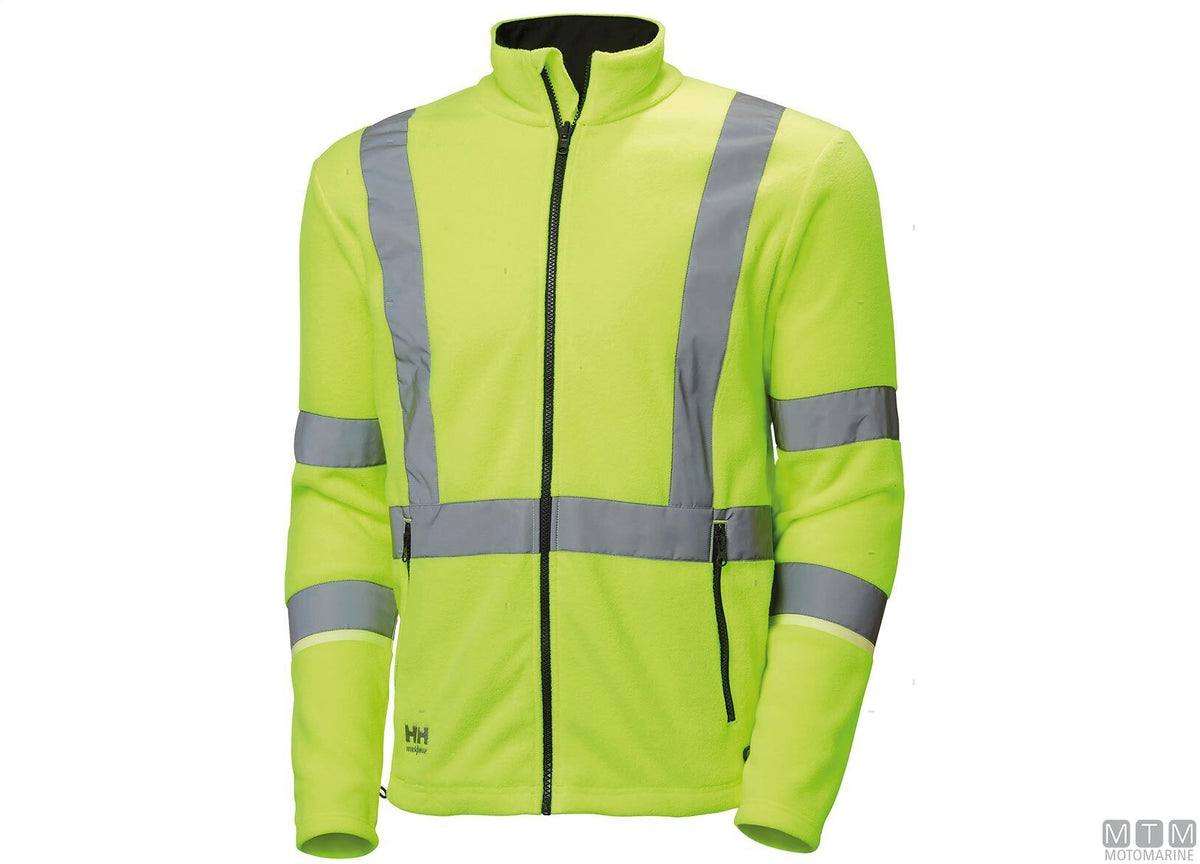 H/H WW UC-ME Fleece Jacket 360 hi-vis yellow 2XL - original photo Motomarine Srl