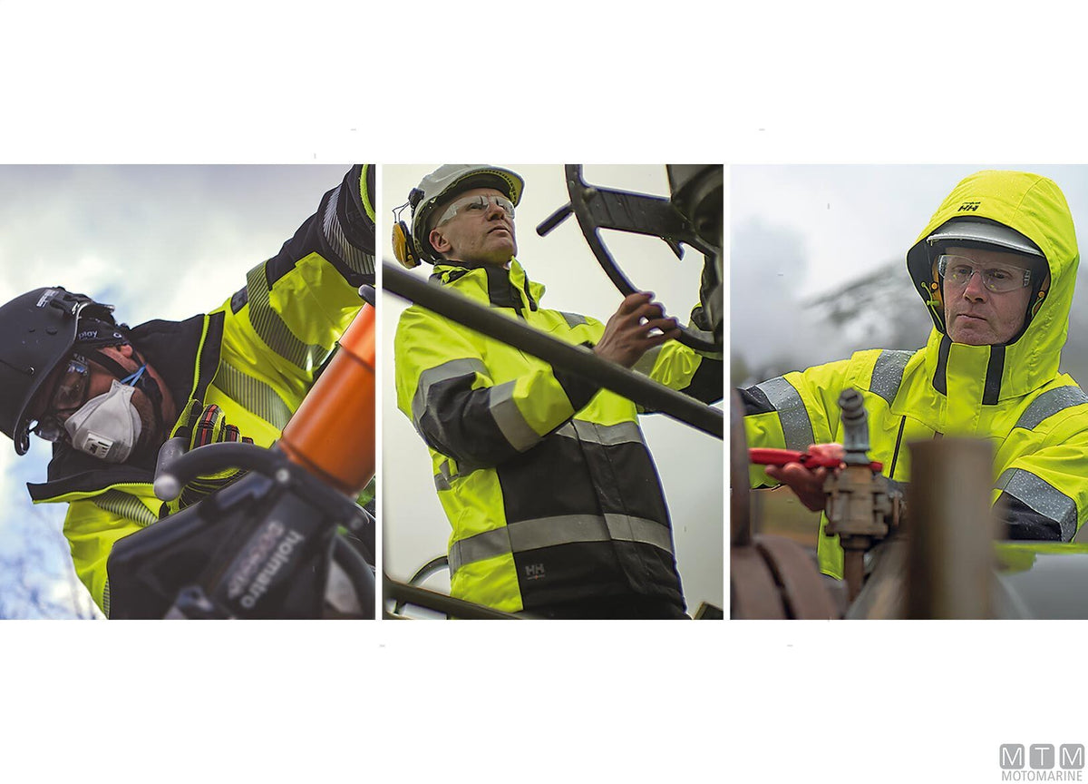 H/H WW UC-ME Winter Jacket 369 hi-vis yellow XL - original photo Motomarine Srl