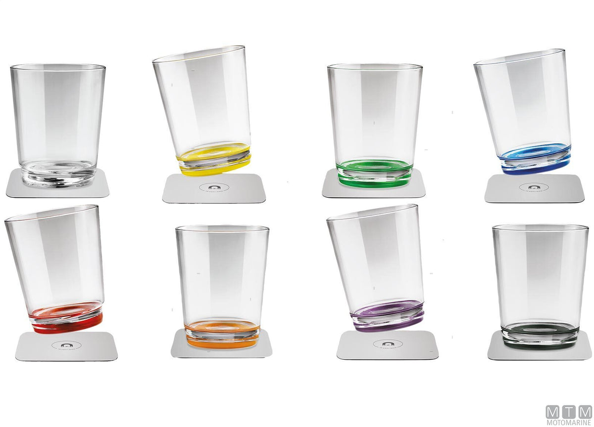 Pair of Silwy magnetic glasses grey - original photo Motomarine Srl