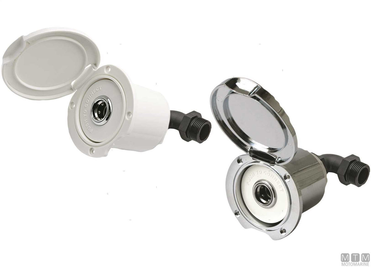 Quick connector box water outlet white - original photo Motomarine Srl