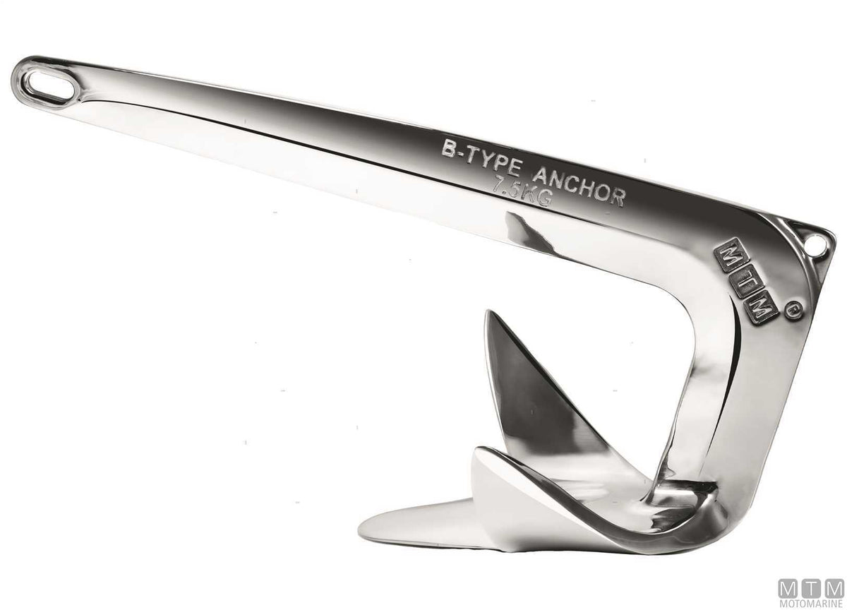 Bruce MTM anchor 30 kg stainless steel 316 - original photo Motomarine Srl