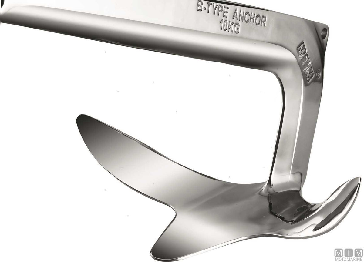 Bruce MTM anchor 5 kg stainless steel 316 - original photo Motomarine Srl