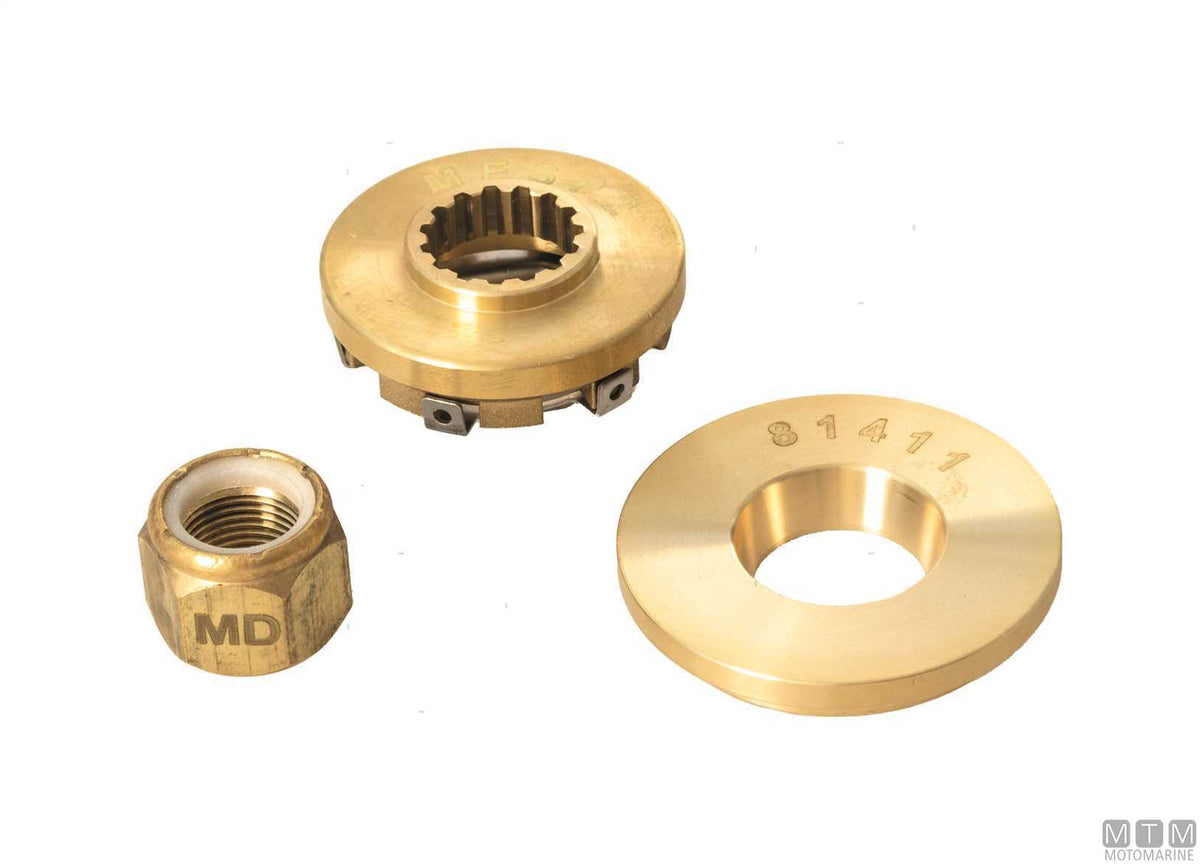 Propeller hub kit Mercury 15 teeth 90-300 HP - original photo Motomarine Srl