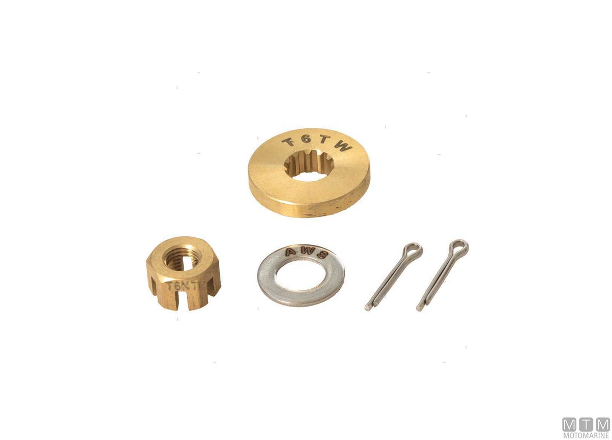 Propeller mounting kit Tohatsu 12 teeth 4-6 HP - original photo Motomarine Srl
