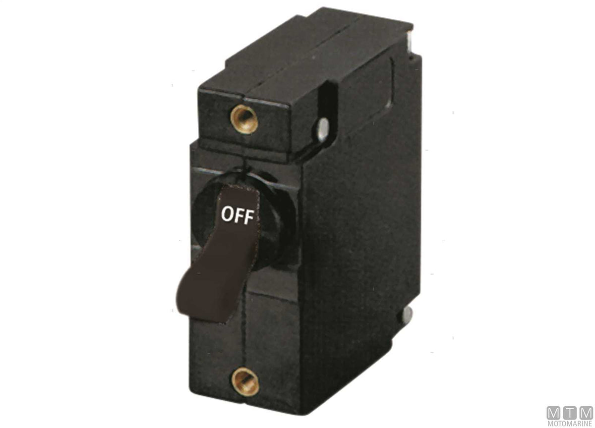 Resettable magnetic circuit breaker AA021 20 A - original photo Motomarine Srl