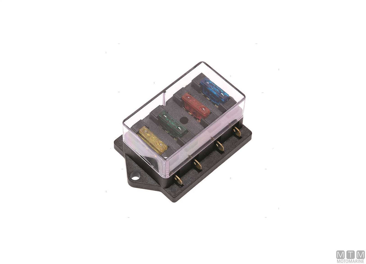 Fuse box UNIVAL 8-position - original photo Motomarine Srl
