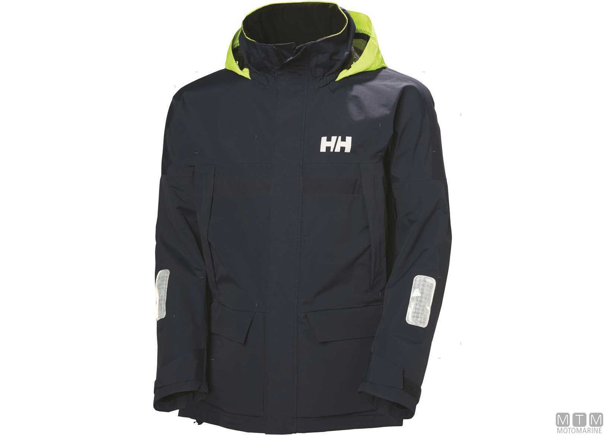 H/H Pier 4.0 jacket 597 navy blue M - original photo Motomarine Srl