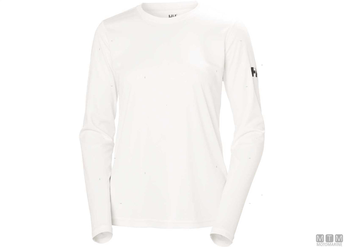 H/H Tech Crew 2.0 women's shirt 853 grey L - original photo Motomarine Srl