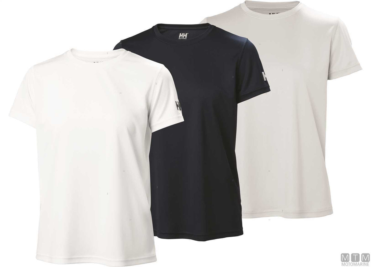 T-shirt H/H Tech 2.0 women's 853 light grey M - original photo Motomarine Srl