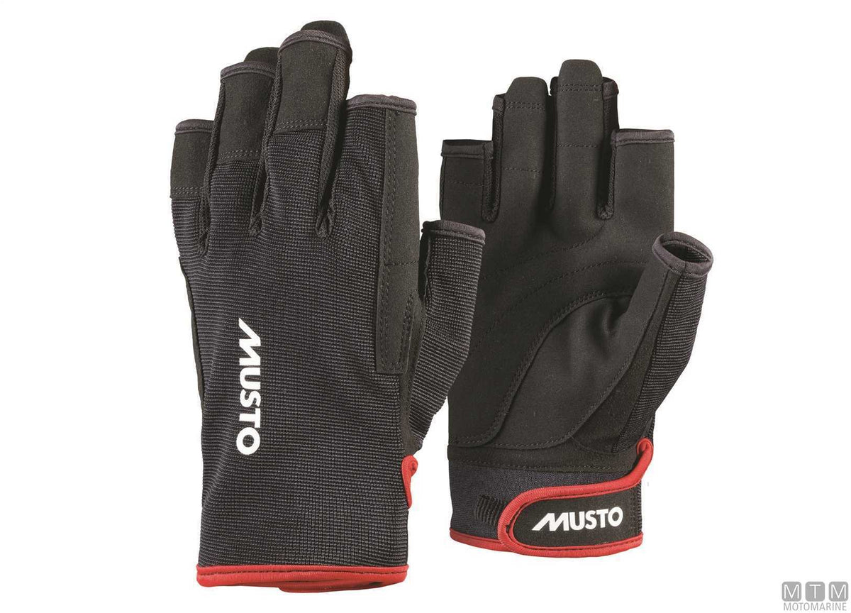 Musto Essential Sailing 2.0 Full Finger Gloves 990 Black S - original photo Motomarine Srl