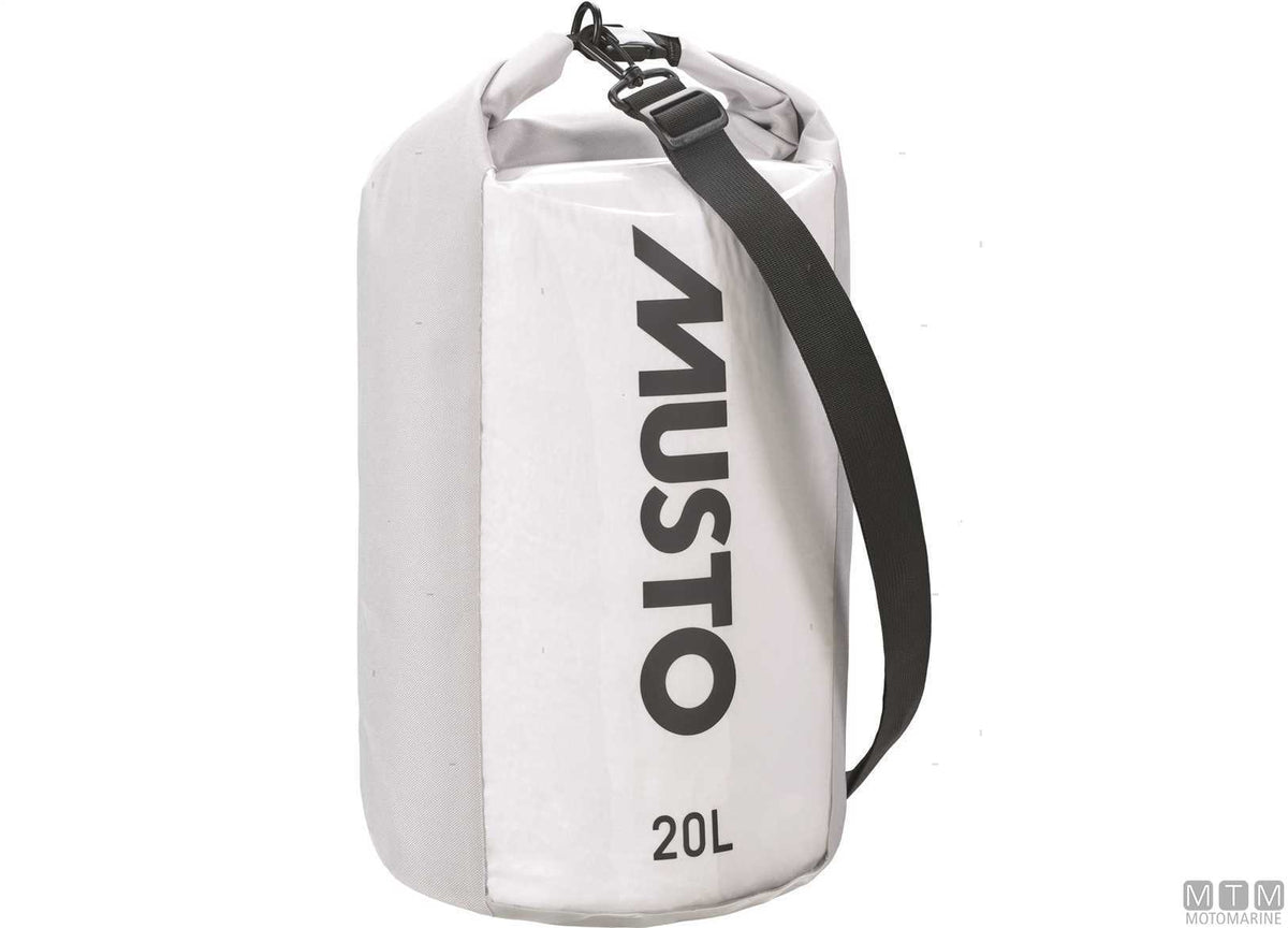 Musto Evo Dry Tube Bag 813 Platinum 20 L - original photo Motomarine Srl