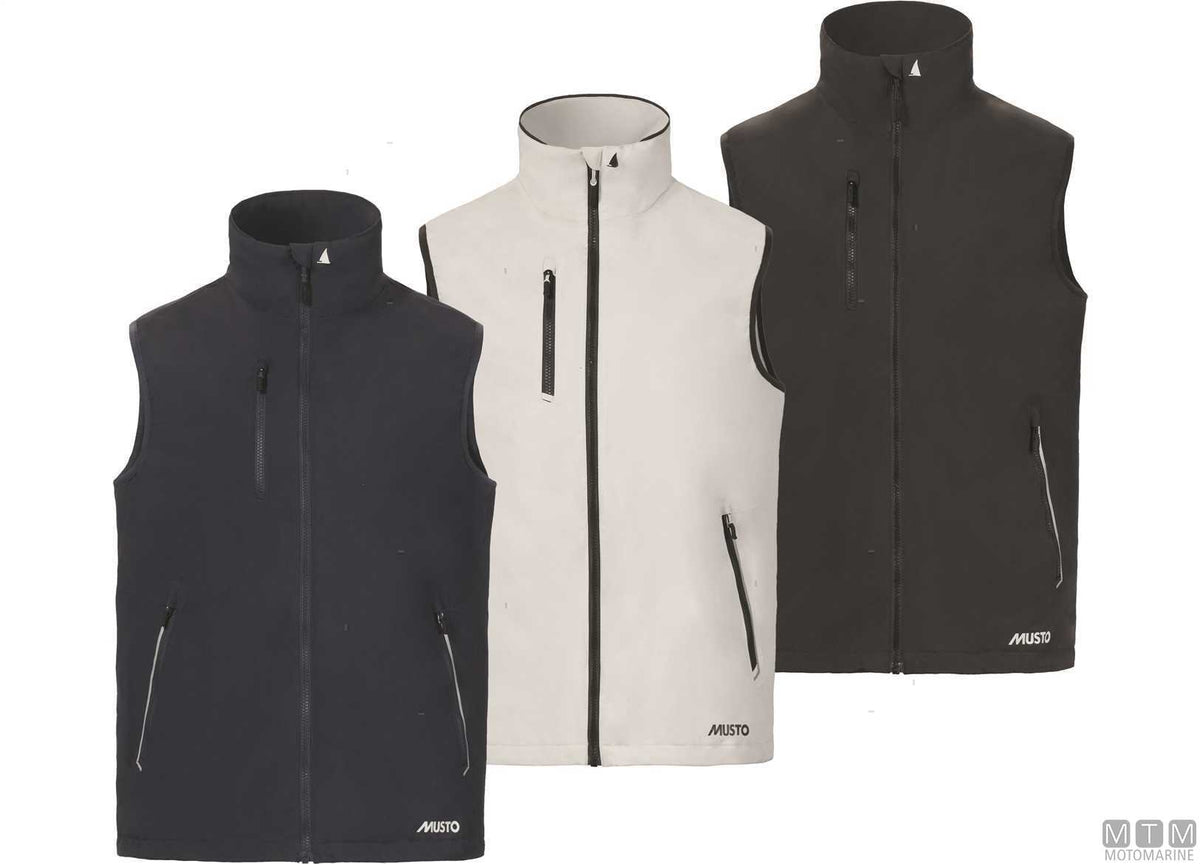 Musto Sardinia Gilet 598 Navy Blue S - original photo Motomarine Srl