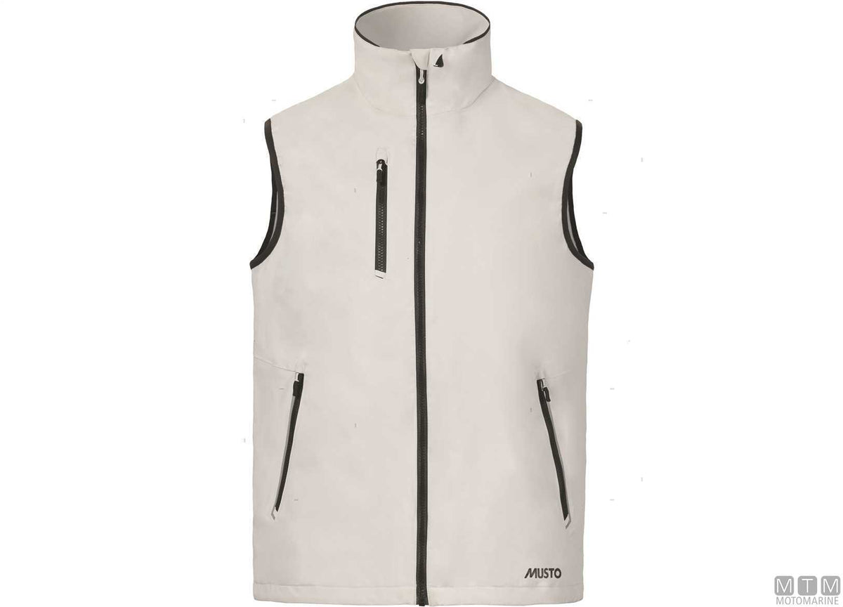 Musto Sardinia Gilet 813 Platinum L - original photo Motomarine Srl