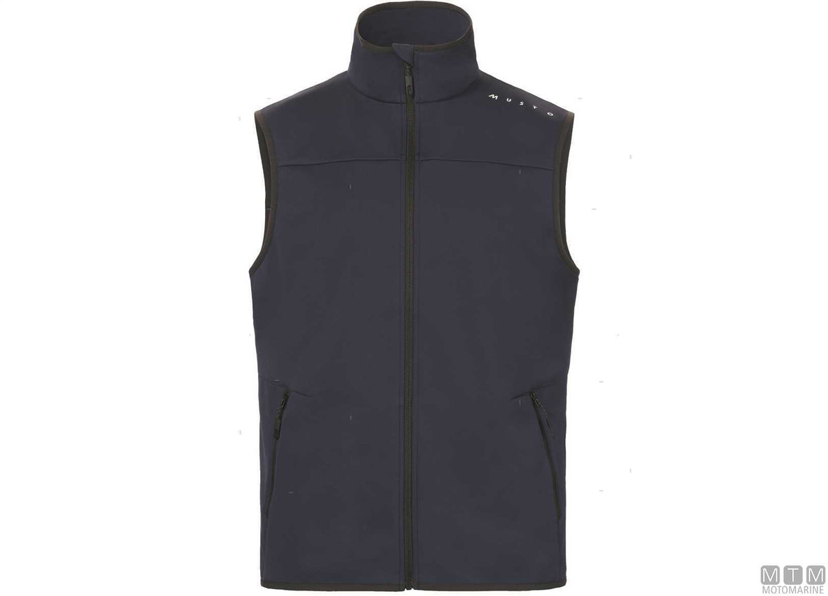Vest Musto Evo Crew Softshell 597 Navy Blue S - original photo Motomarine Srl